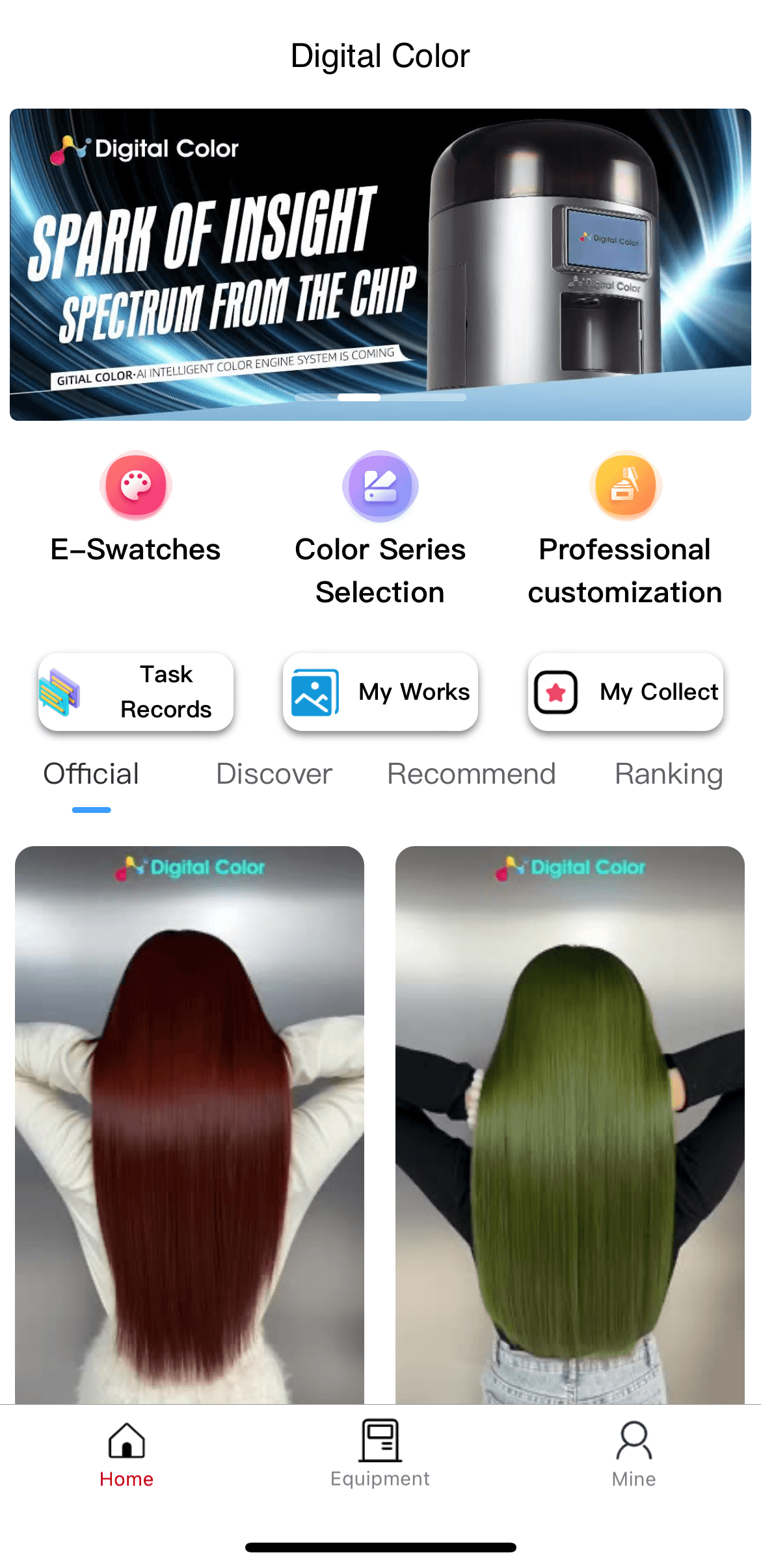 Digital Color App